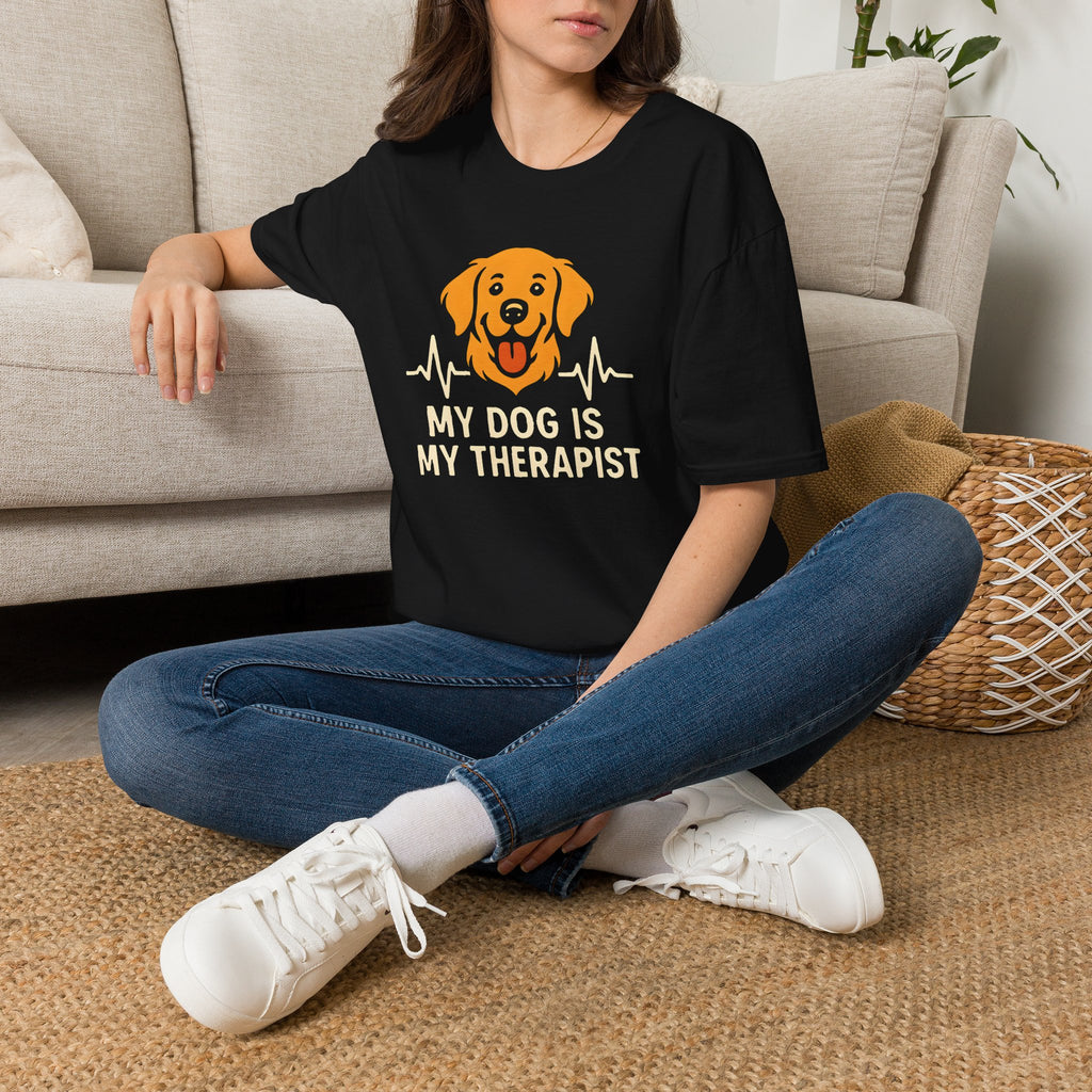 Therapy Dog Illustration T-Shirt