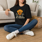 Therapy Dog Illustration T-Shirt