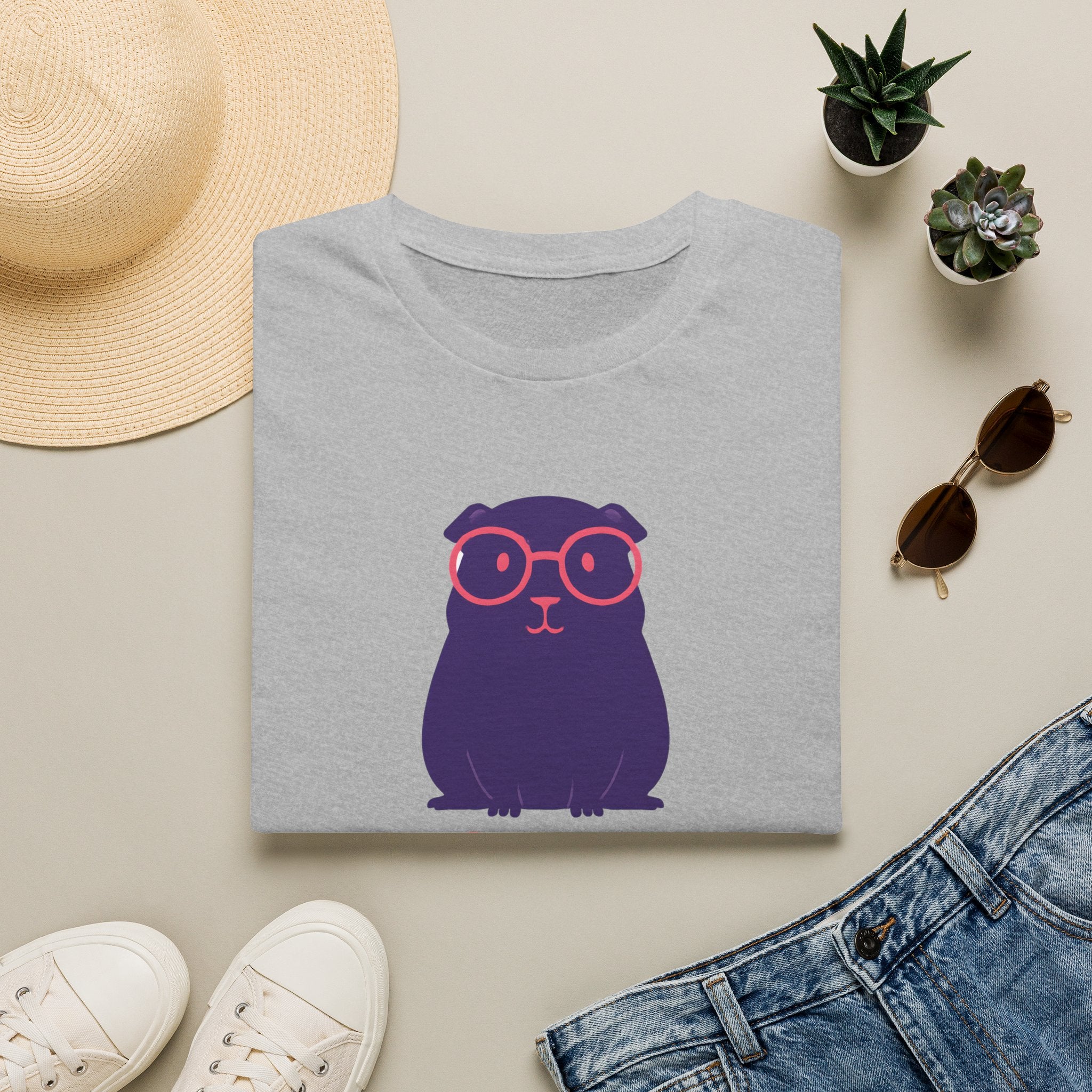 Stay Curious Purple Creature T-Shirt