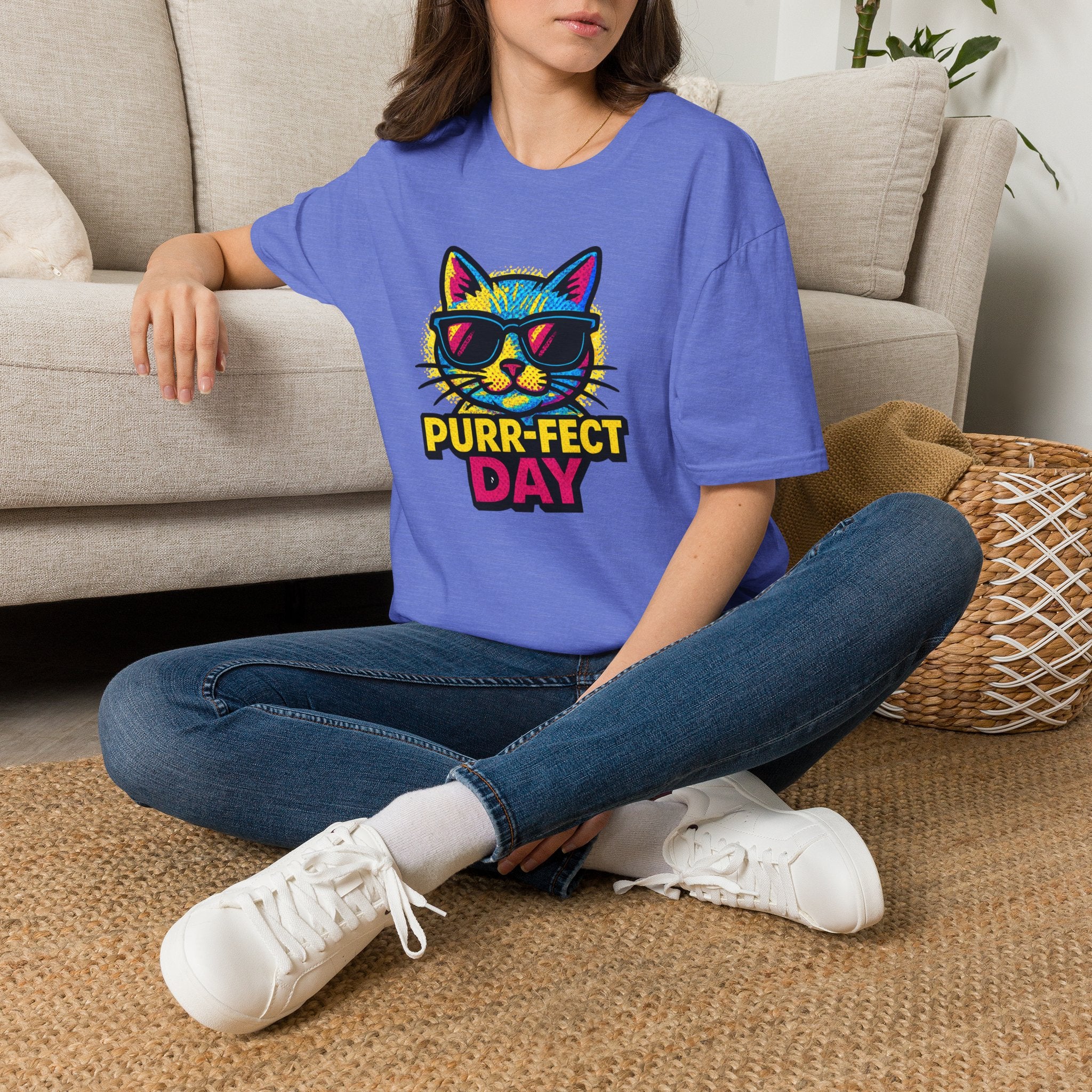 Purr-Fect Day Cat T-Shirt