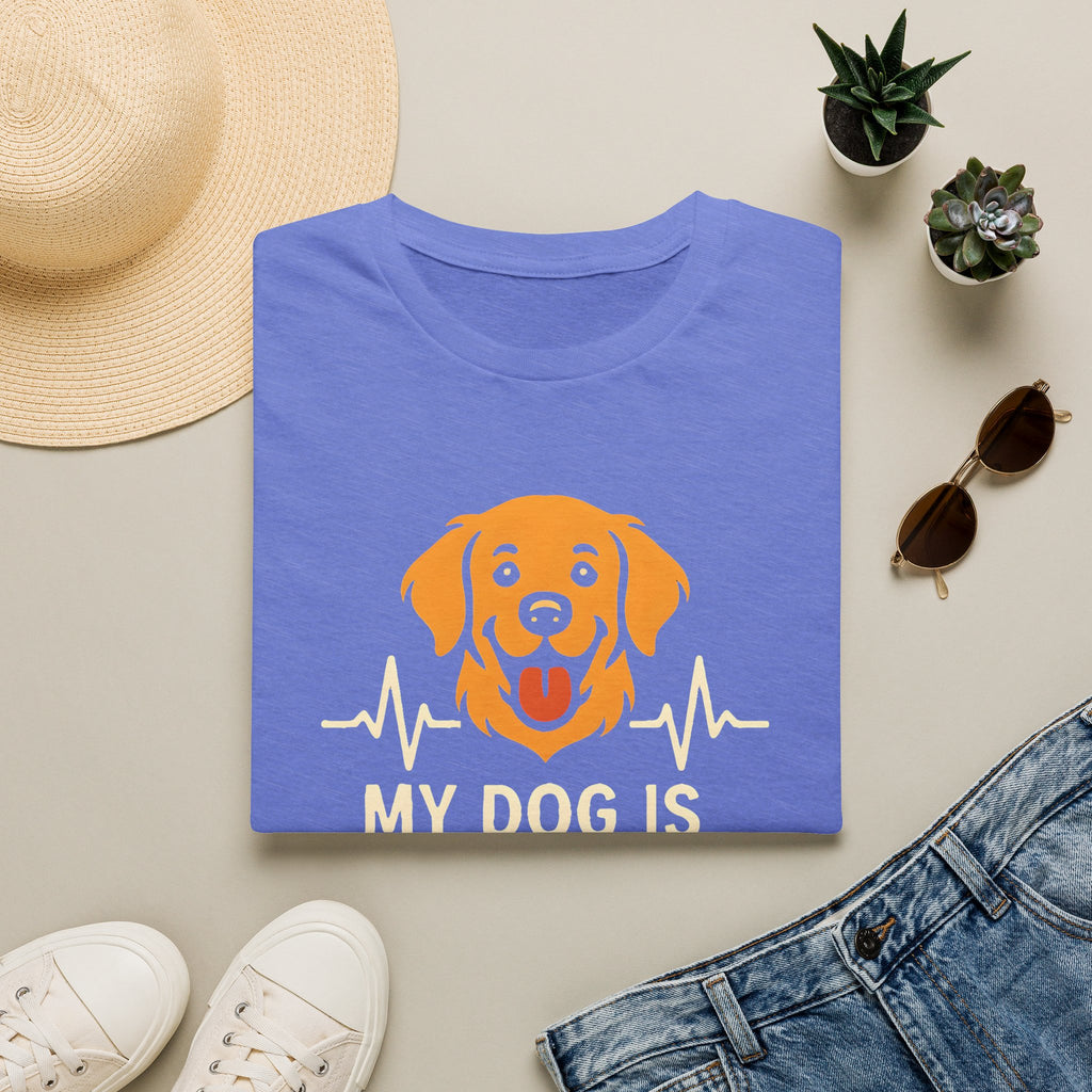 Therapy Dog Illustration T-Shirt