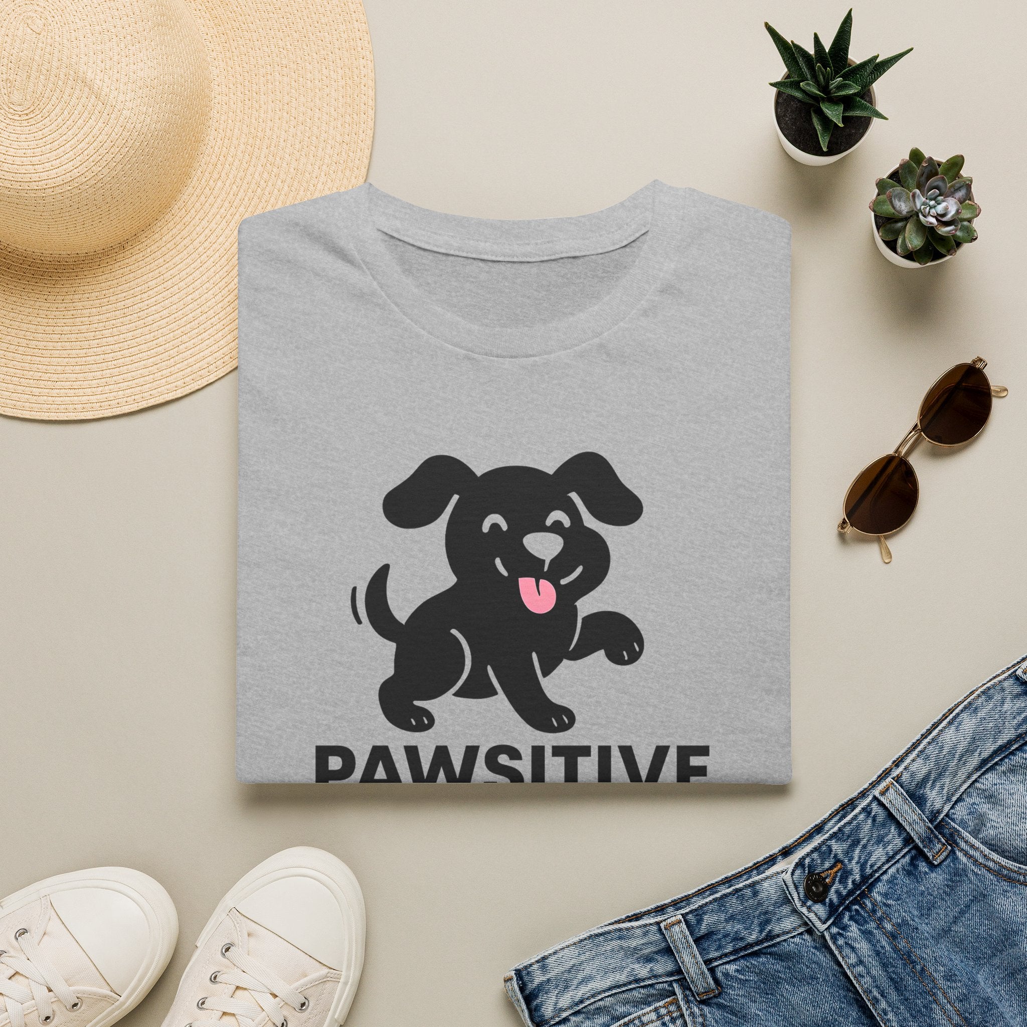 Pink curved shape T-Shirt