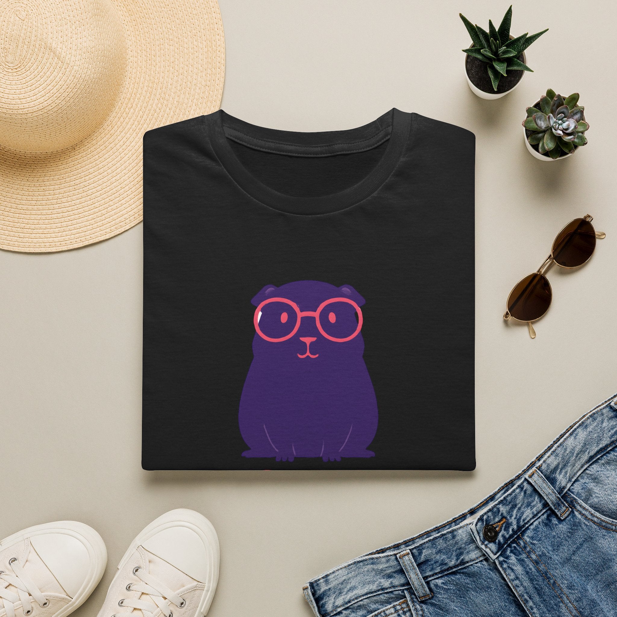 Stay Curious Purple Creature T-Shirt