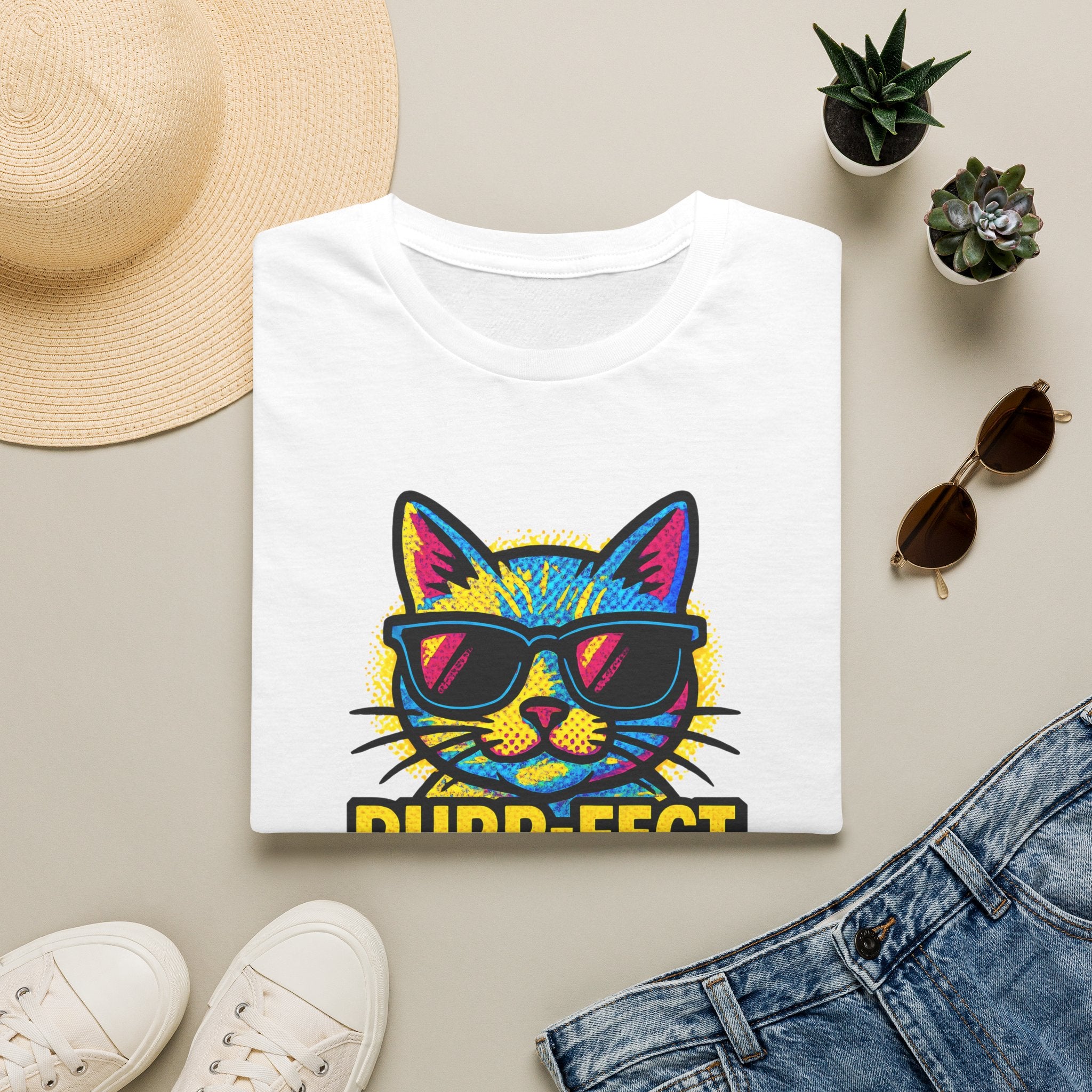 Purr-Fect Day Cat T-Shirt