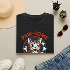 Pawsome Cat Logo T-Shirt