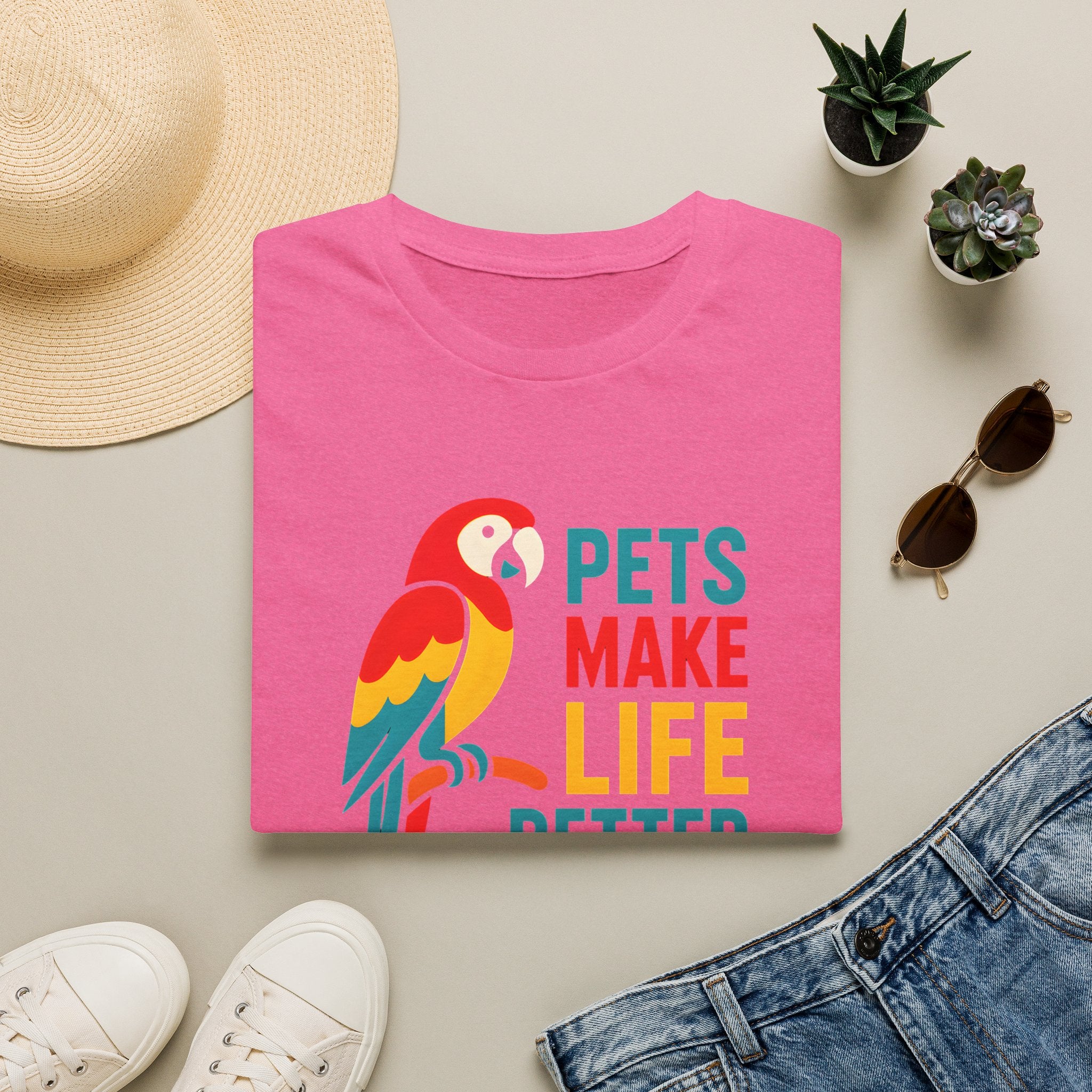 Pets Make Life Better T-Shirt