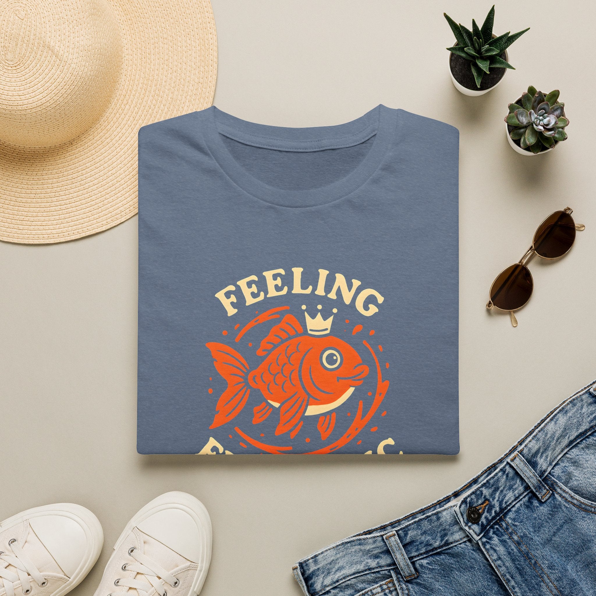 Feeling Fin-tastic Goldfish T-Shirt