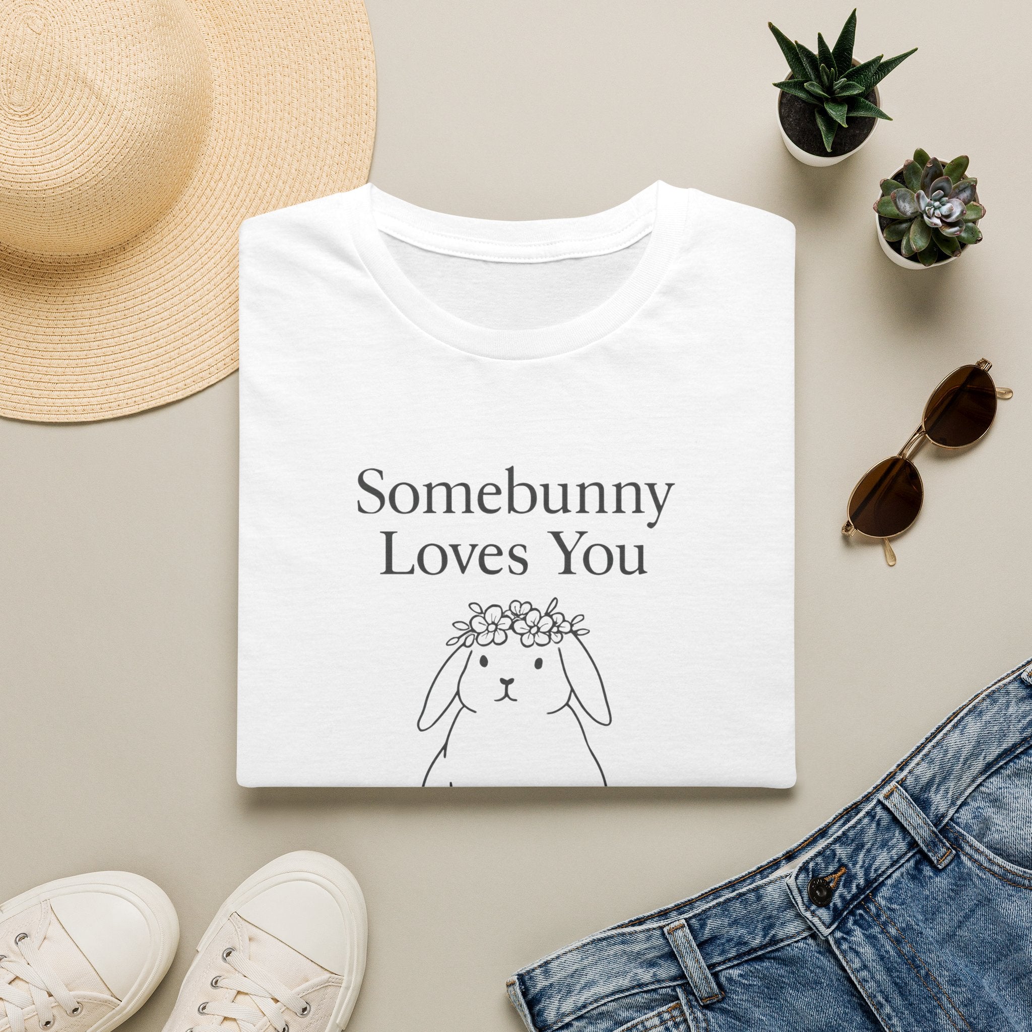 Somebunny Loves You T-Shirt