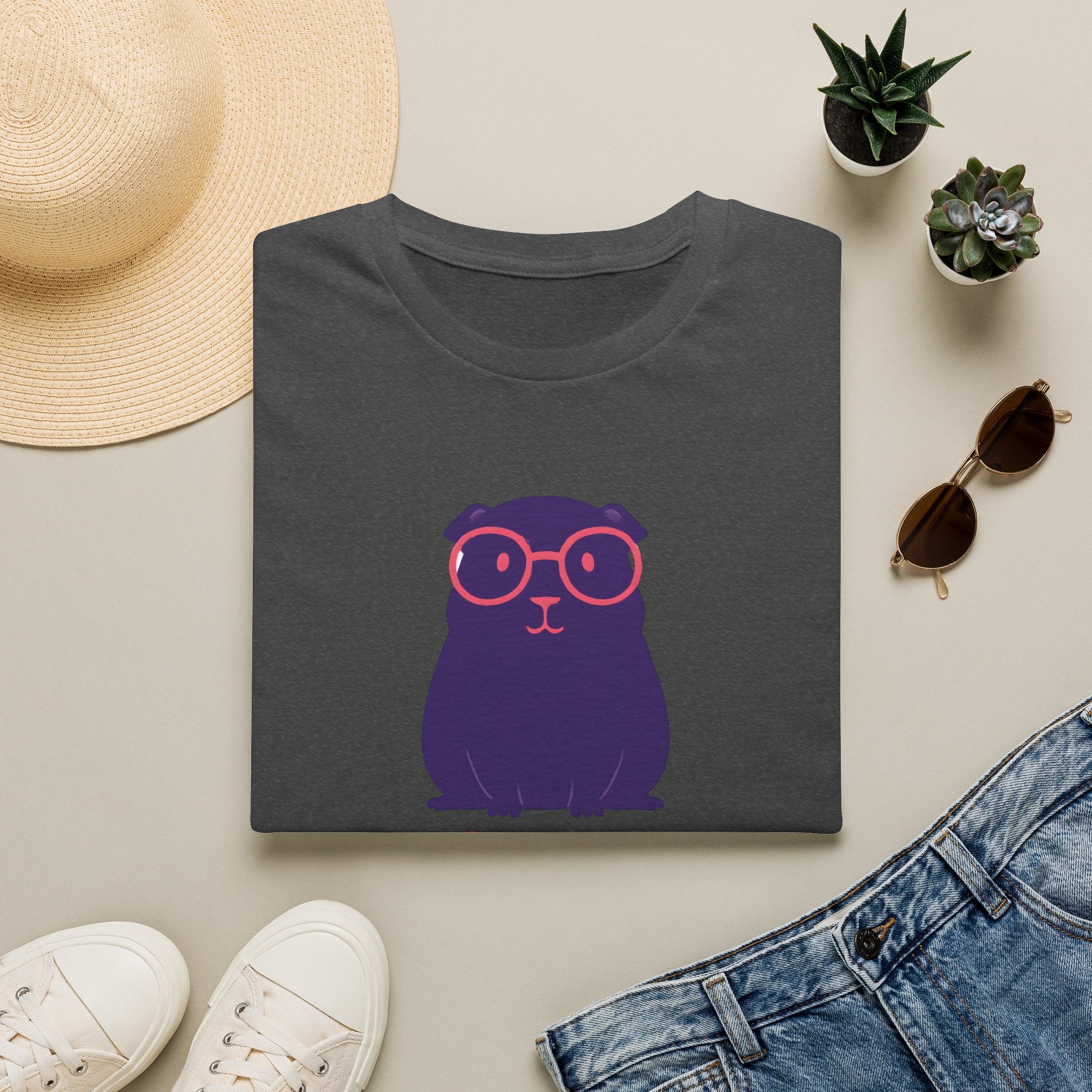 Stay Curious Purple Creature T-Shirt