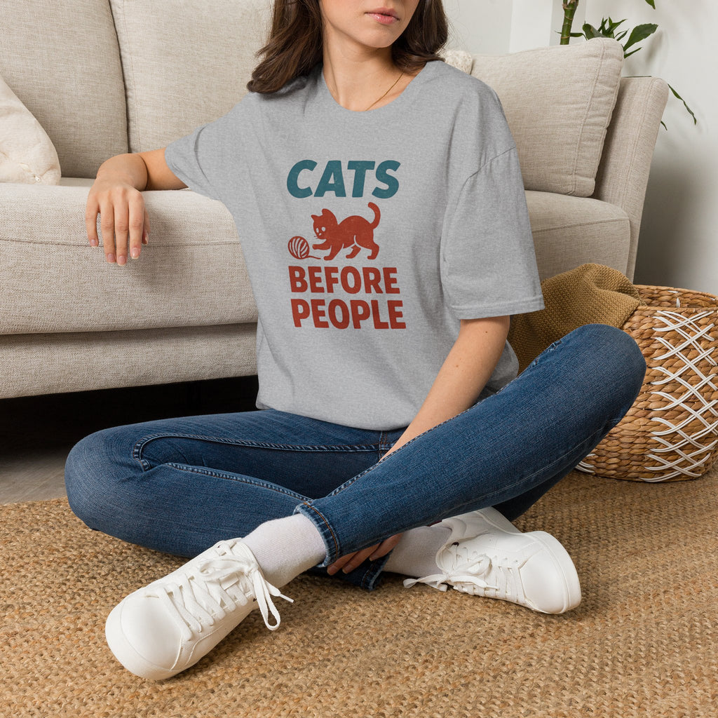 Cats Before People T-Shirt