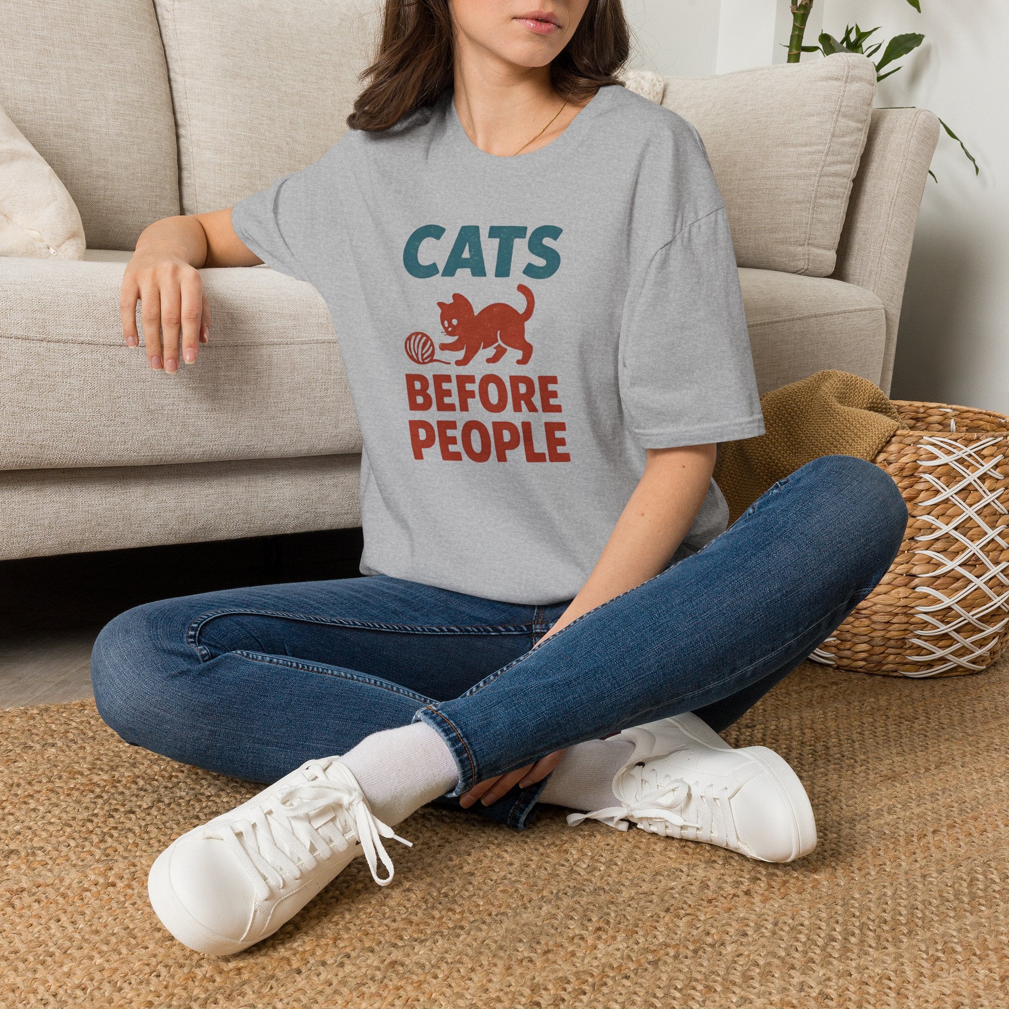 Cats Before People T-Shirt