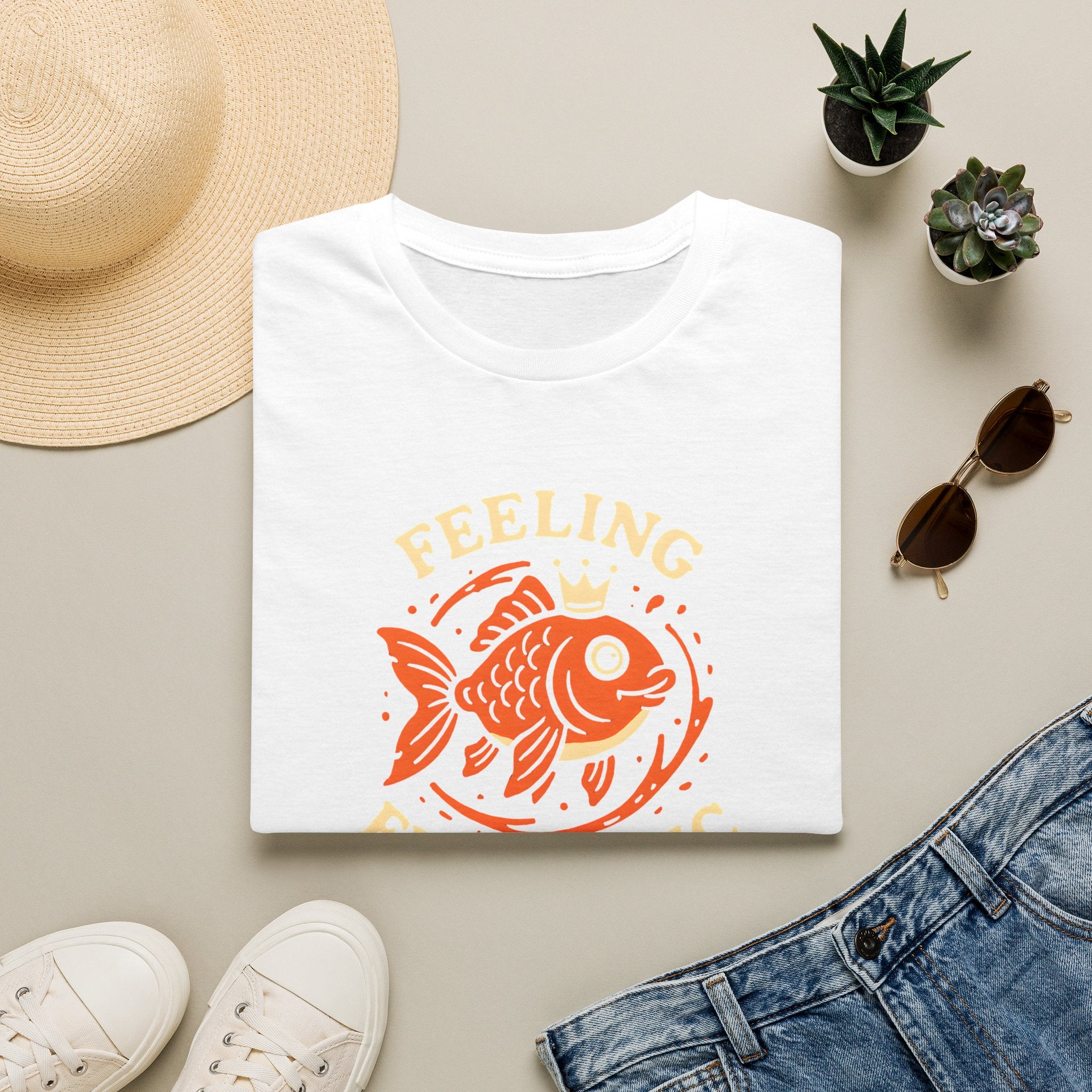 Feeling Fin-tastic Goldfish T-Shirt