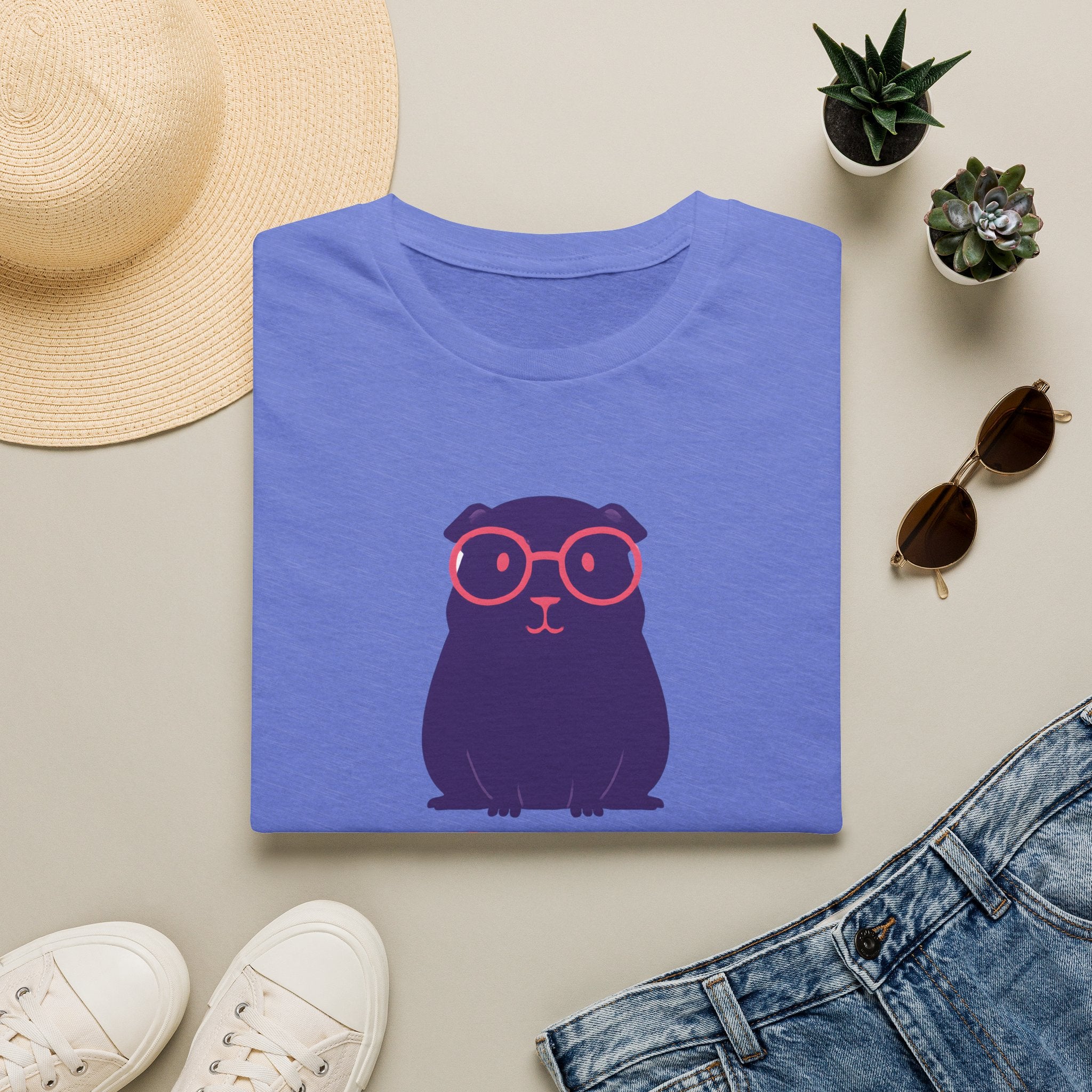 Stay Curious Purple Creature T-Shirt