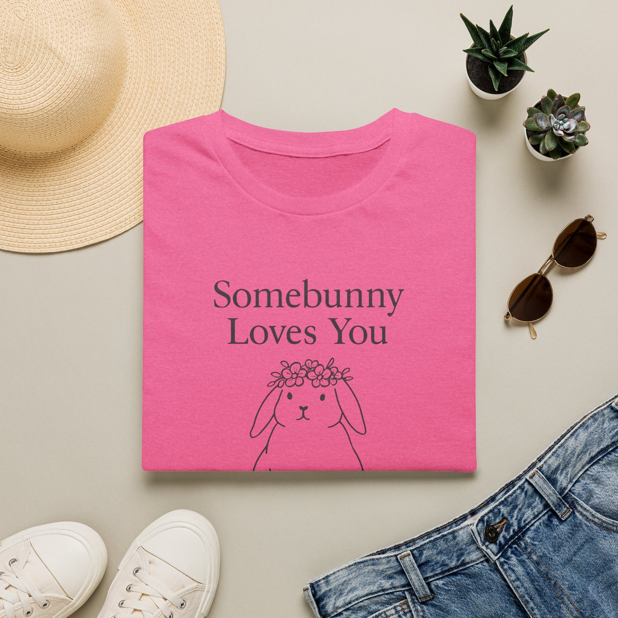 Somebunny Loves You T-Shirt