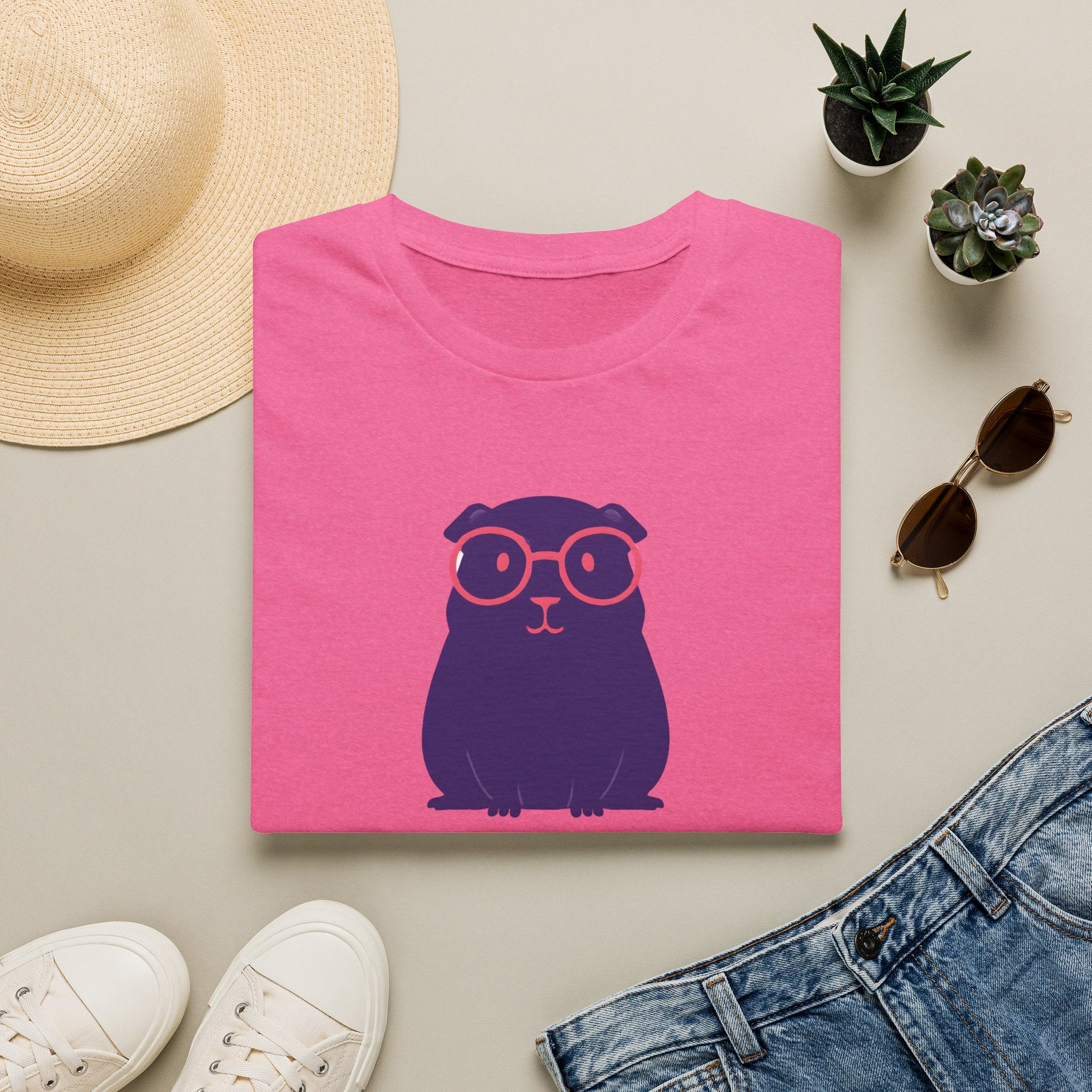 Stay Curious Purple Creature T-Shirt