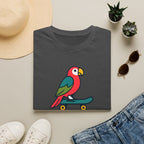 Parrot on skateboard T-Shirt