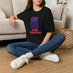 Stay Curious Purple Creature T-Shirt