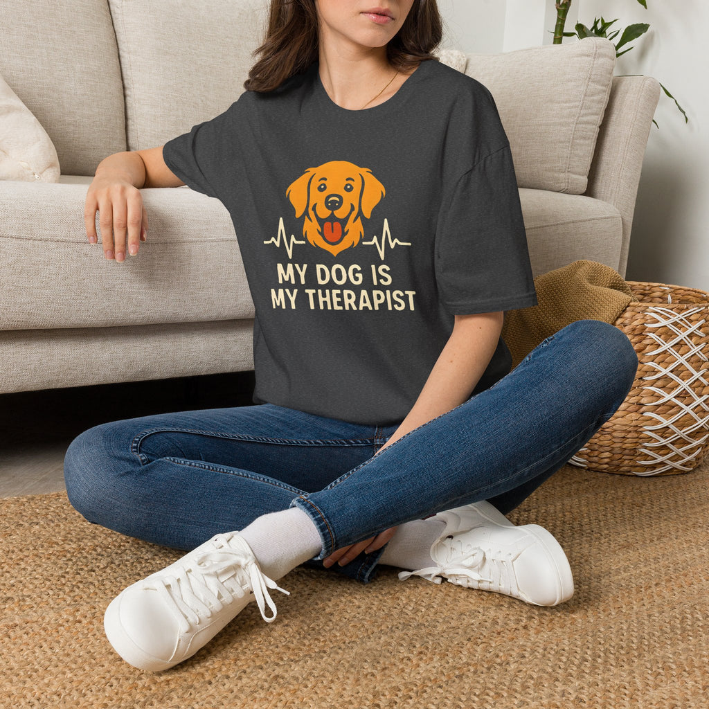 Therapy Dog Illustration T-Shirt
