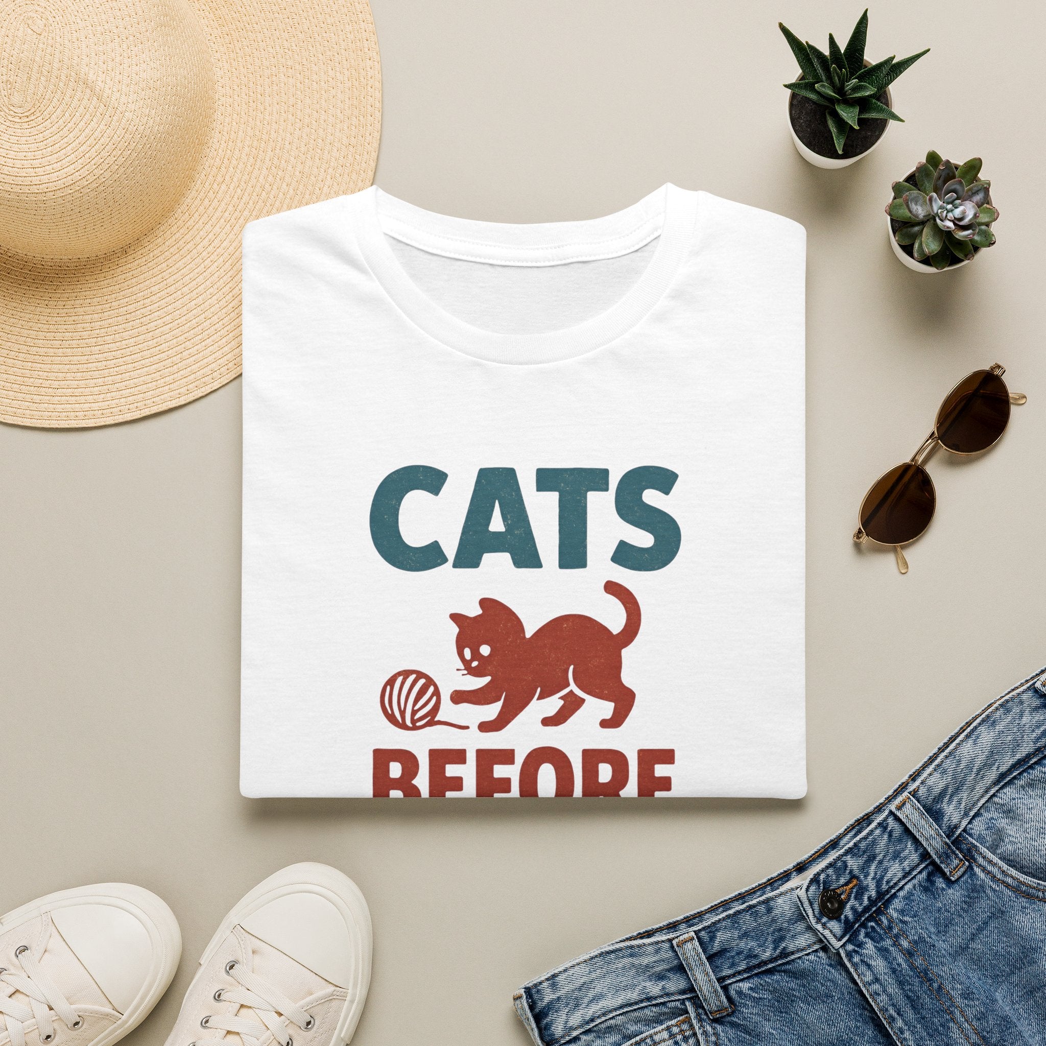 Cats Before People T-Shirt