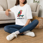 Parrot on skateboard T-Shirt