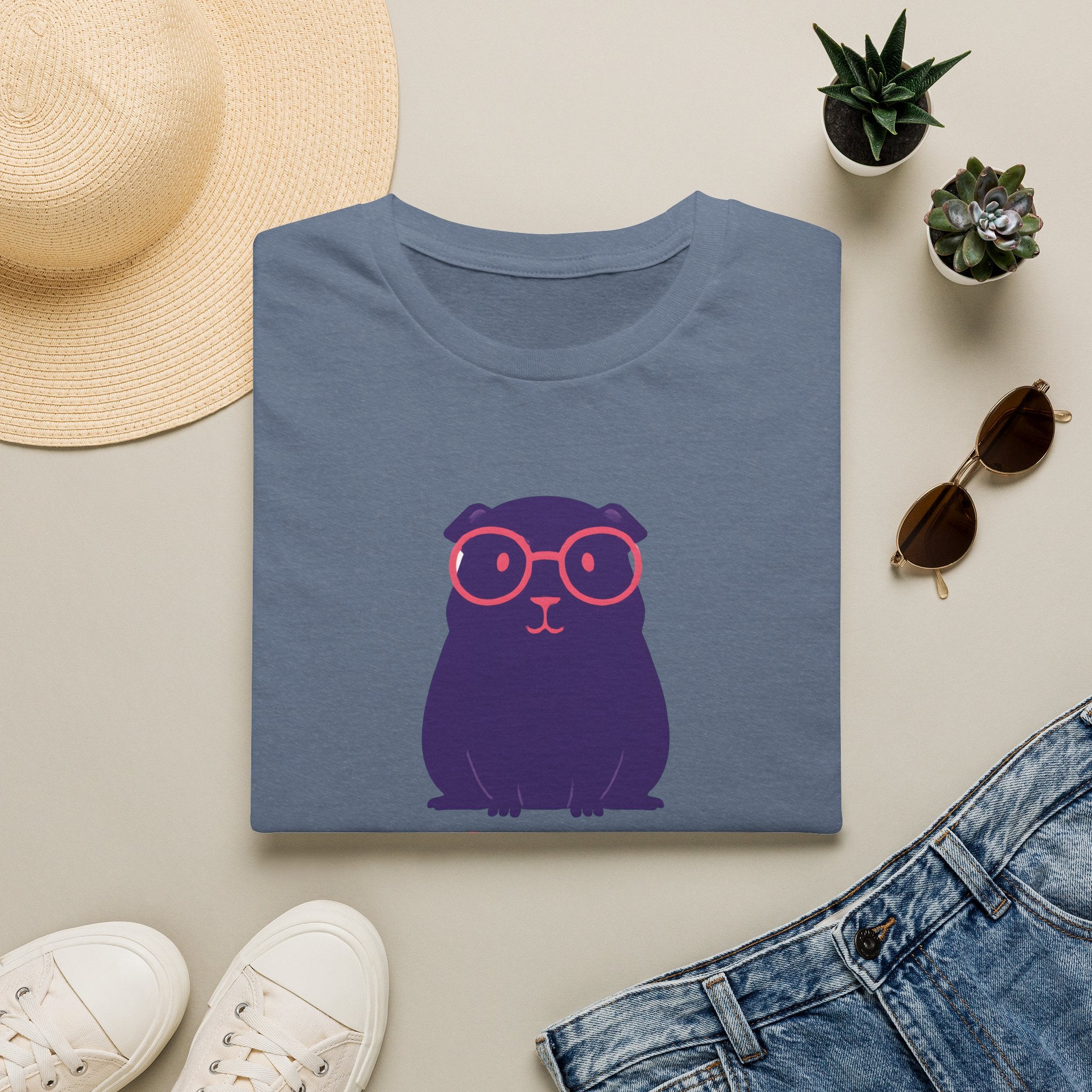 Stay Curious Purple Creature T-Shirt