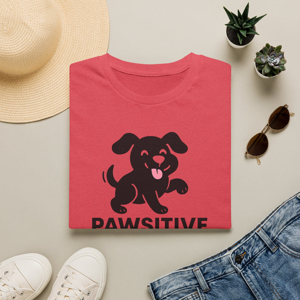 Pink curved shape T-Shirt