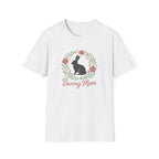 Bunny Mom Floral Wreath T-Shirt